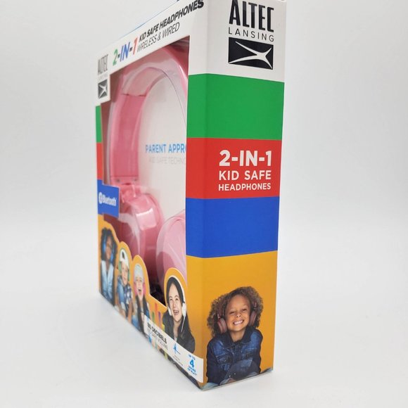 Kids Altec Lansing Bluetooth Headphones (MZX250) - Picture 2 of 5